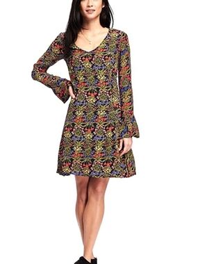 blue white floral midi dress Baltic Born Womens Marceline Midi Dress | White + Blue Floral